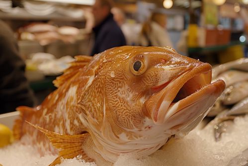 海鮮海產批發水產銀鱈魚 攝影圖