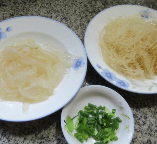 石花菜拌海蜇絲,夏季涼拌菜,清涼爽口