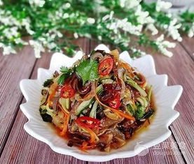 吃貨福利 精品菜譜挑戰賽 涼拌海蜇皮的美味秘籍