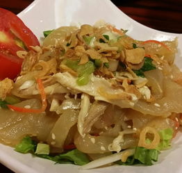雞絲海蜇 一道清脆爽口的海蜇經典菜肴